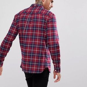 Banana Republic Plaid Button Up